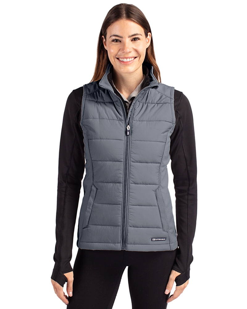 Cutter & Buck Evoke Honeycomb Fleece Water Resistant Vest (Multiple Colors)