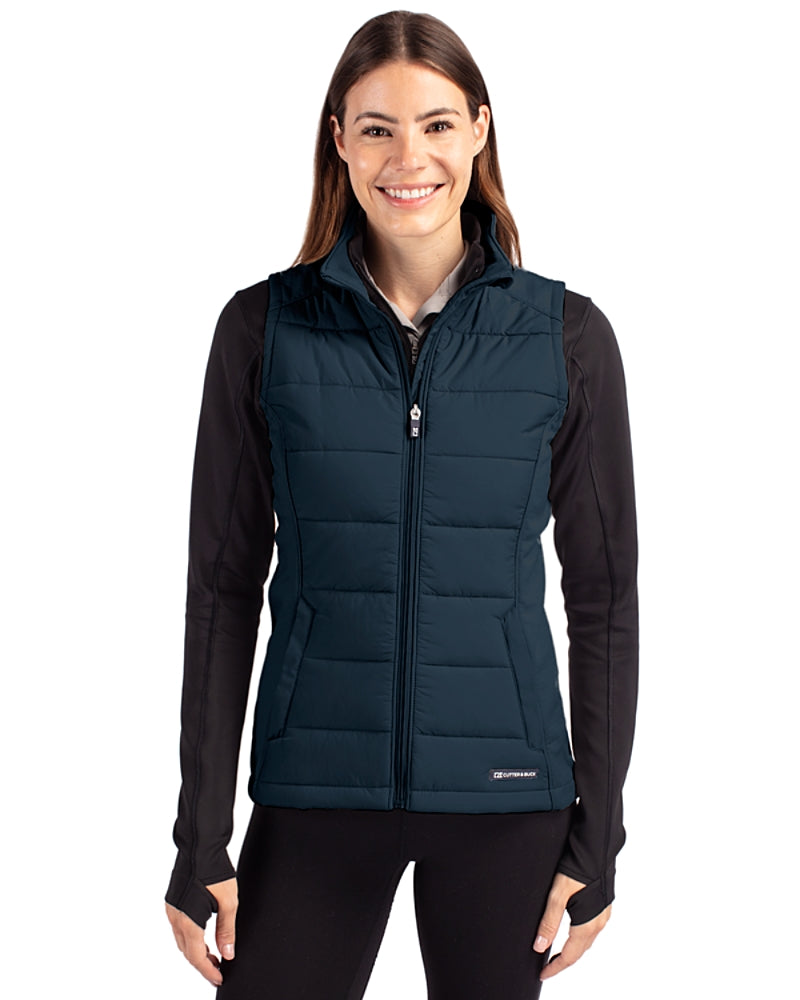 Cutter & Buck Evoke Honeycomb Fleece Water Resistant Vest (Multiple Colors)