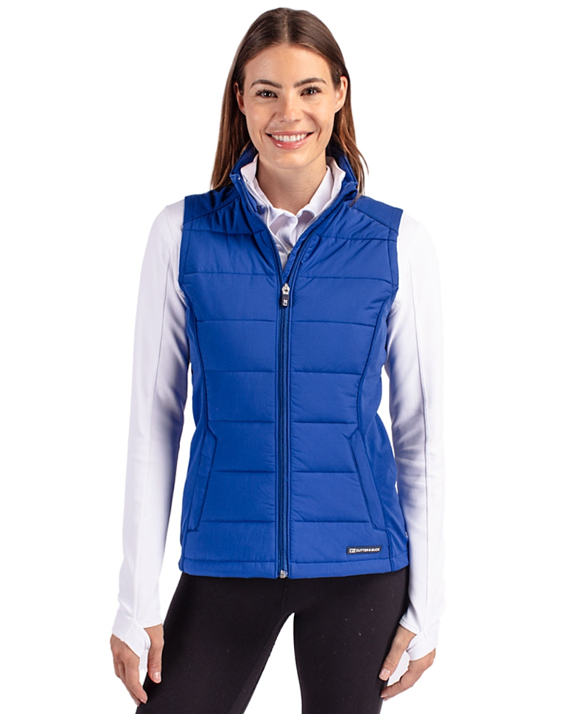 Cutter & Buck Evoke Honeycomb Fleece Water Resistant Vest (Multiple Colors)