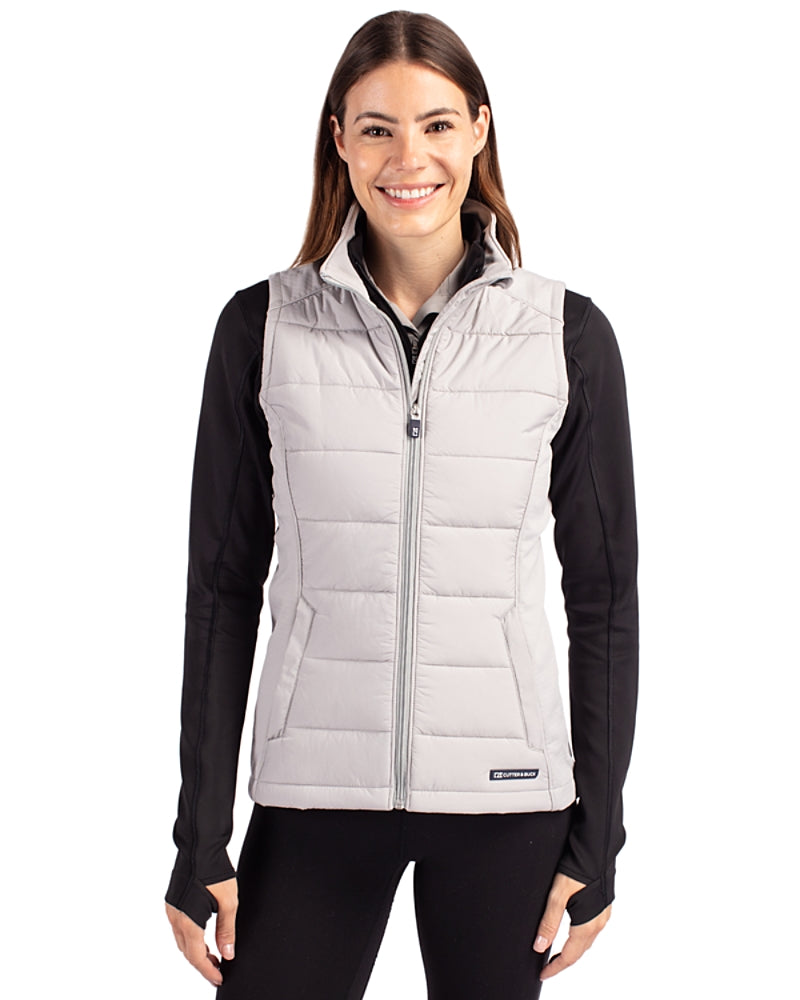 Cutter & Buck Evoke Honeycomb Fleece Water Resistant Vest (Multiple Colors)