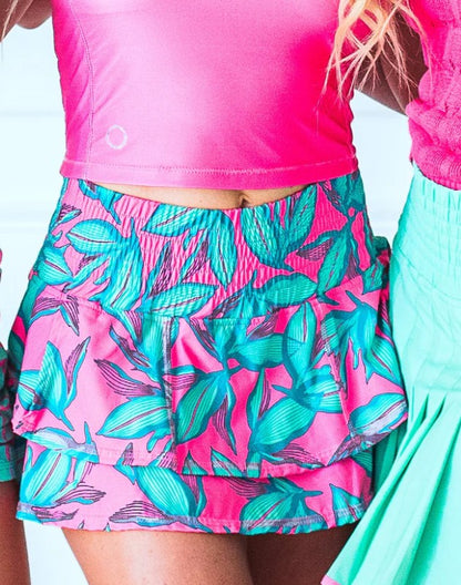 The Bubble LUSH MINT Ruffle Skirt 13.5" (Multiple Colors)