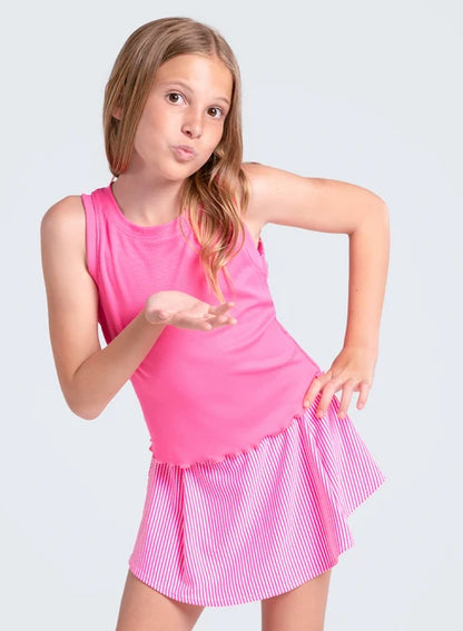 Lucky in Love Youth Flutterline Sleeveless Tank