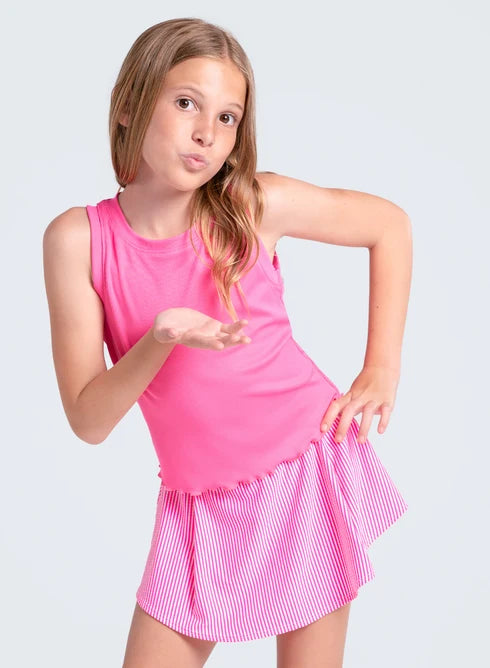 Lucky in Love Youth Flutterline Sleeveless Tank