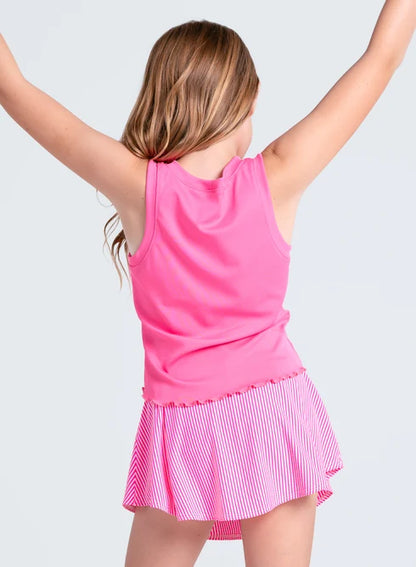 Lucky in Love Youth Flutterline Sleeveless Tank