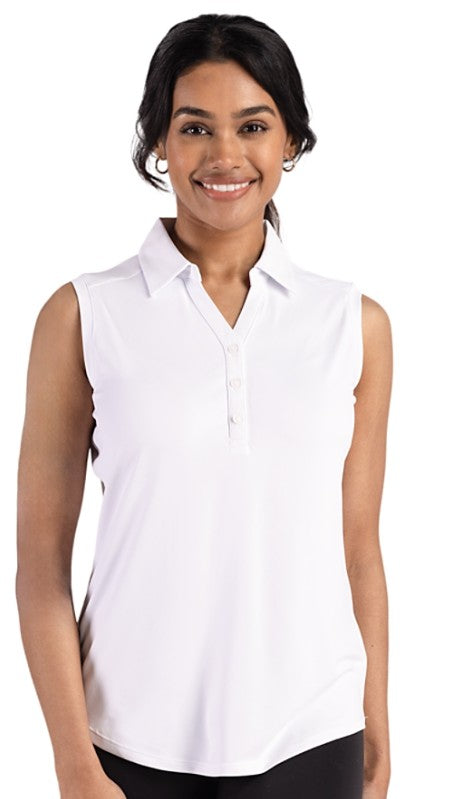 Cutter & Buck Forge Four-Way Stretch Sleeveless Polo (Multiple Colors)
