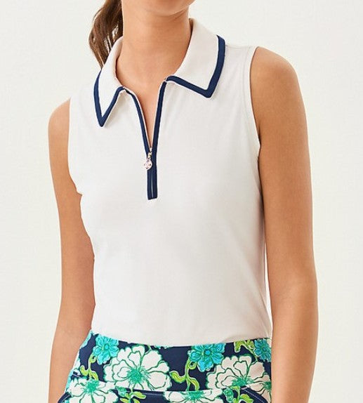 LILLY PULITZER Frida Half Zip Sleeveless