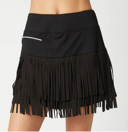 GGBlue Fringe Skort 15"