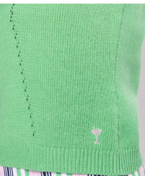 Golftini Varsity Sleeveless Sweater Vest