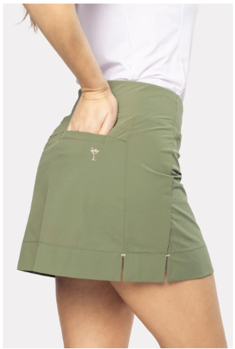 Golftini Olive Be an Athlete Skort 15.5" or 17"
