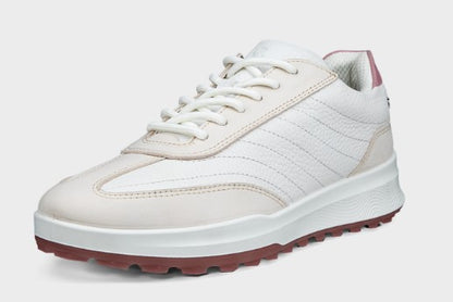 ECCO Women's Golf SHOE STREET VIBE in LIMESTONE/WHITE/BLUSH