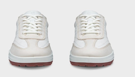 ECCO Women's Golf SHOE STREET VIBE in LIMESTONE/WHITE/BLUSH