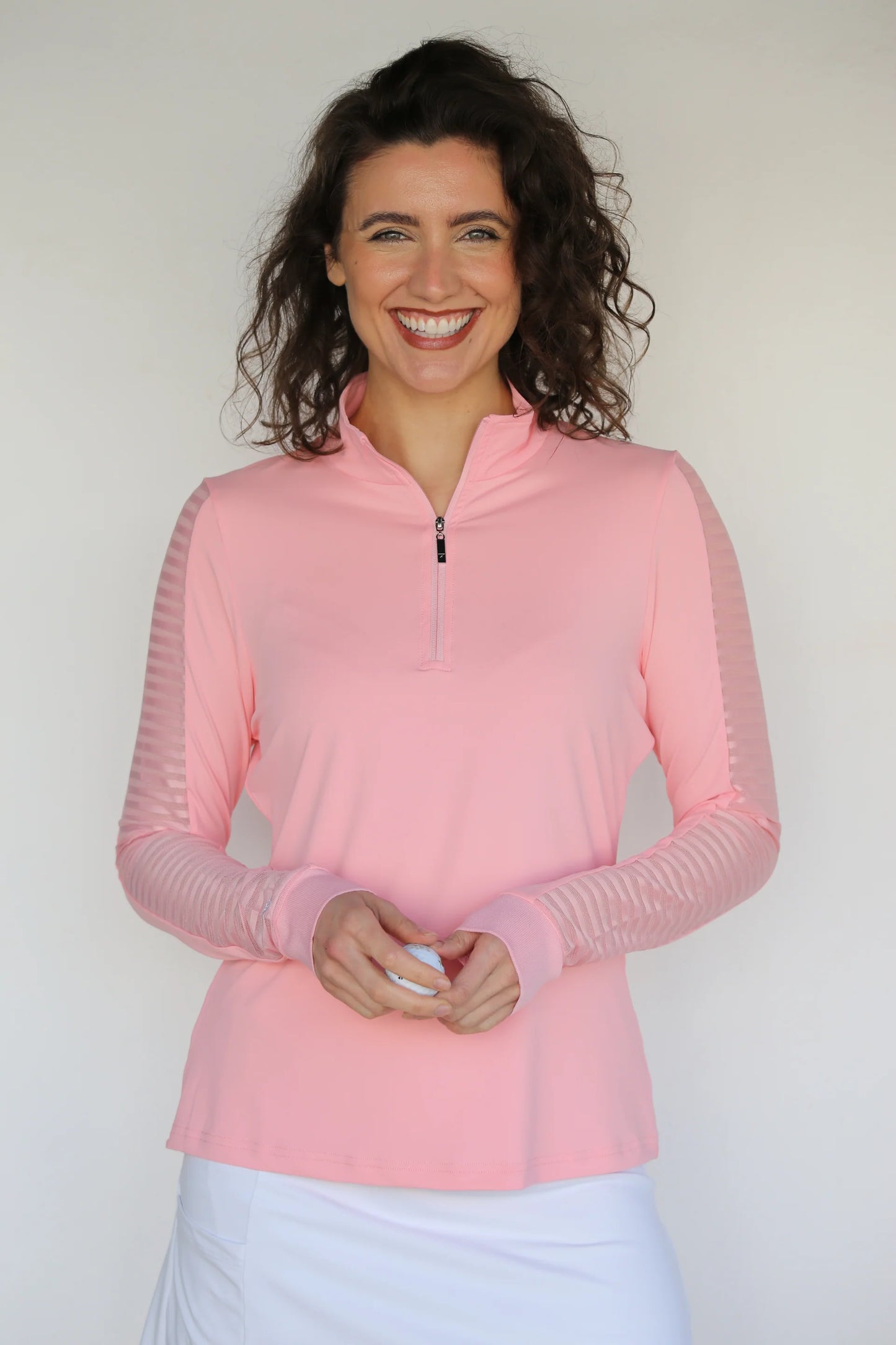 FAMARA Long Sleeve Golf Shirt (Multiple Colors) NEW COLORS