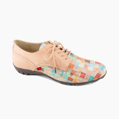 Marc Joseph Hampton Golf Shoe - Sandy & Mosaic Napa