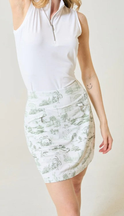 GG BLUE GREENWICH GARDEN Harlo Skort 17.5"