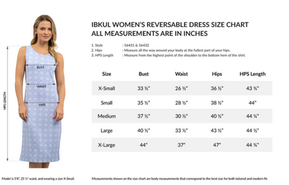 IBKUL IBTravel Estella Reversable Dress (Multiple Colors)