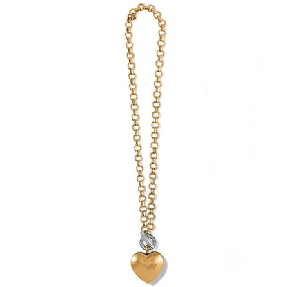 Brighton Inner Circle Heart Toggle Necklace