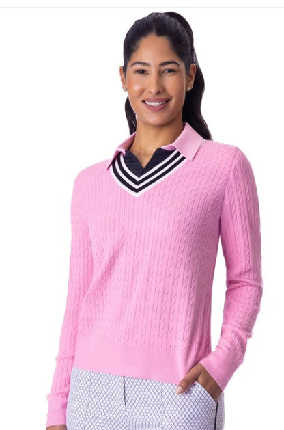 Belyn Key FAIRBANKS Ivy V-Neck Sweater