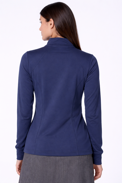Lucky in Love High Neck Zip Jacket