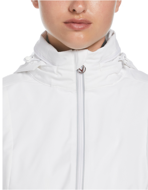 Callaway Apparel Wind/Water Resistant Golf Jacket w Packable Hood (Multiple Colors)