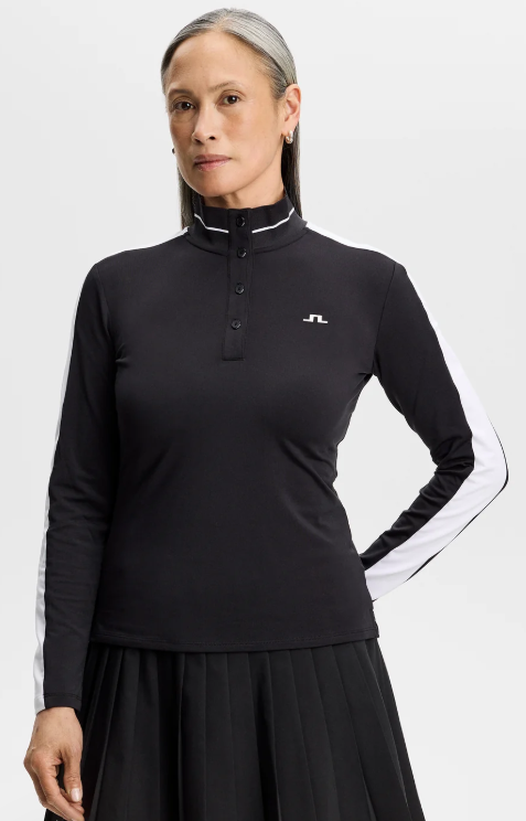 J.Lindeberg Hertta Long Sleeve Polo (Multiple Colors)