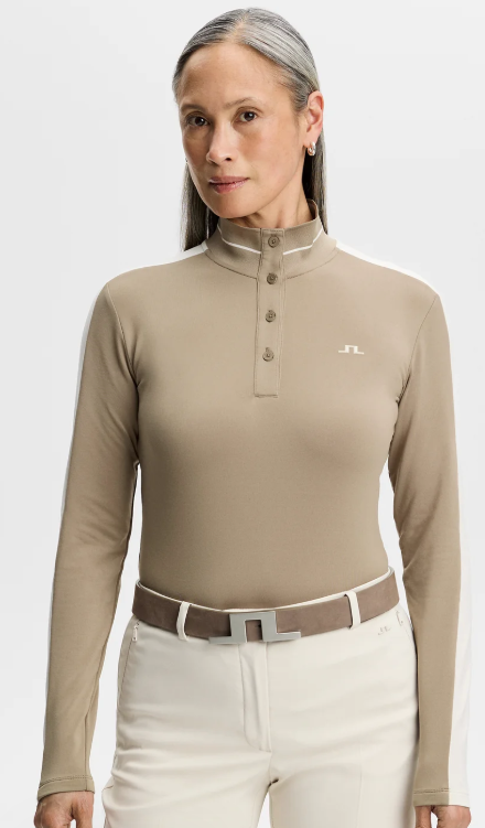 J.Lindeberg Hertta Long Sleeve Polo (Multiple Colors)