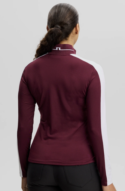 J.Lindeberg Hertta Long Sleeve Polo (Multiple Colors)