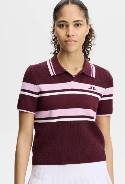 J.Lindeberg Athena Knit Polo (Multiple Colors)