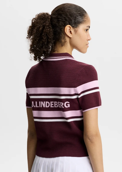 J.Lindeberg Athena Knit Polo (Multiple Colors)