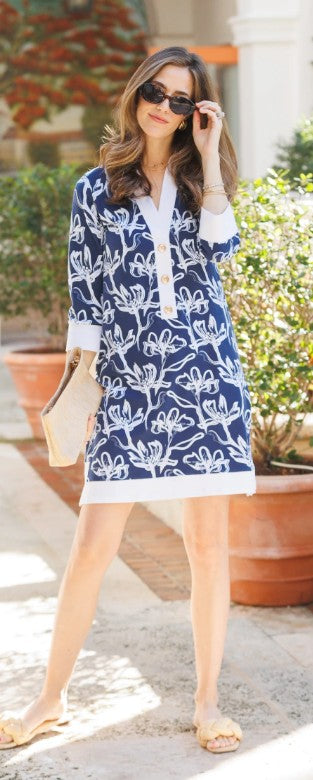 Duffield Lane June 3/4 Sleeve Dress 36"