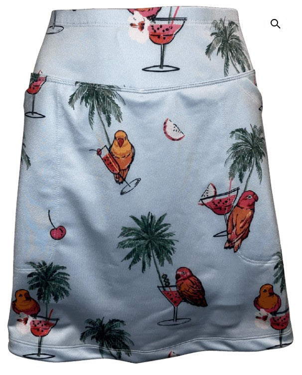 BSkinz Jungle Juice Golf Skort 18"