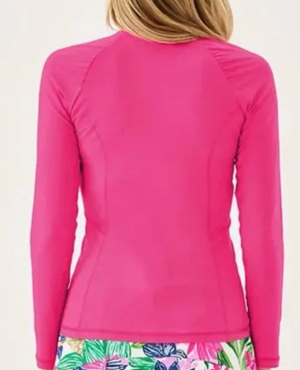 LILLY PULITZER Justine Long Sleeve Pullover in Parigi Pink