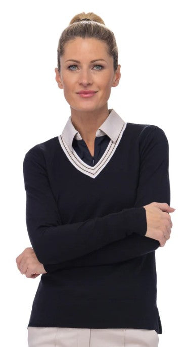 Belyn Key EDINBURGH Katie V-Neck Sweater