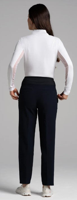 IBKUL Solid Knit Ankle Pants 28" (Multiple Colors)