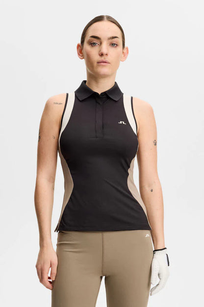 J.Lindenberg Krissi Sleeveless Polo (Multiple Colors)