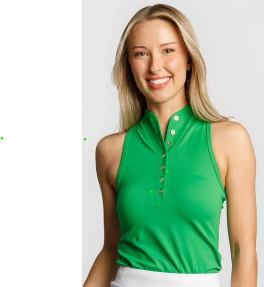 CALLIOPE GOLF Latah Racerback Polo Sleeveless