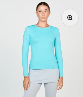 Sofibella Long Sleeve UV Crew Top (Multiple Colors)