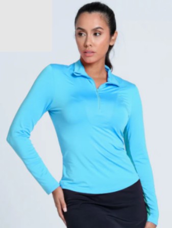 Lucky in Love Free Play Zip Long Sleeve (Multiple Colors)