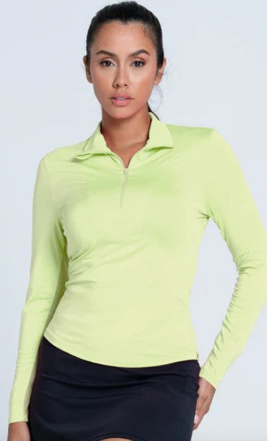 Lucky in Love Free Play Zip Long Sleeve (Multiple Colors)