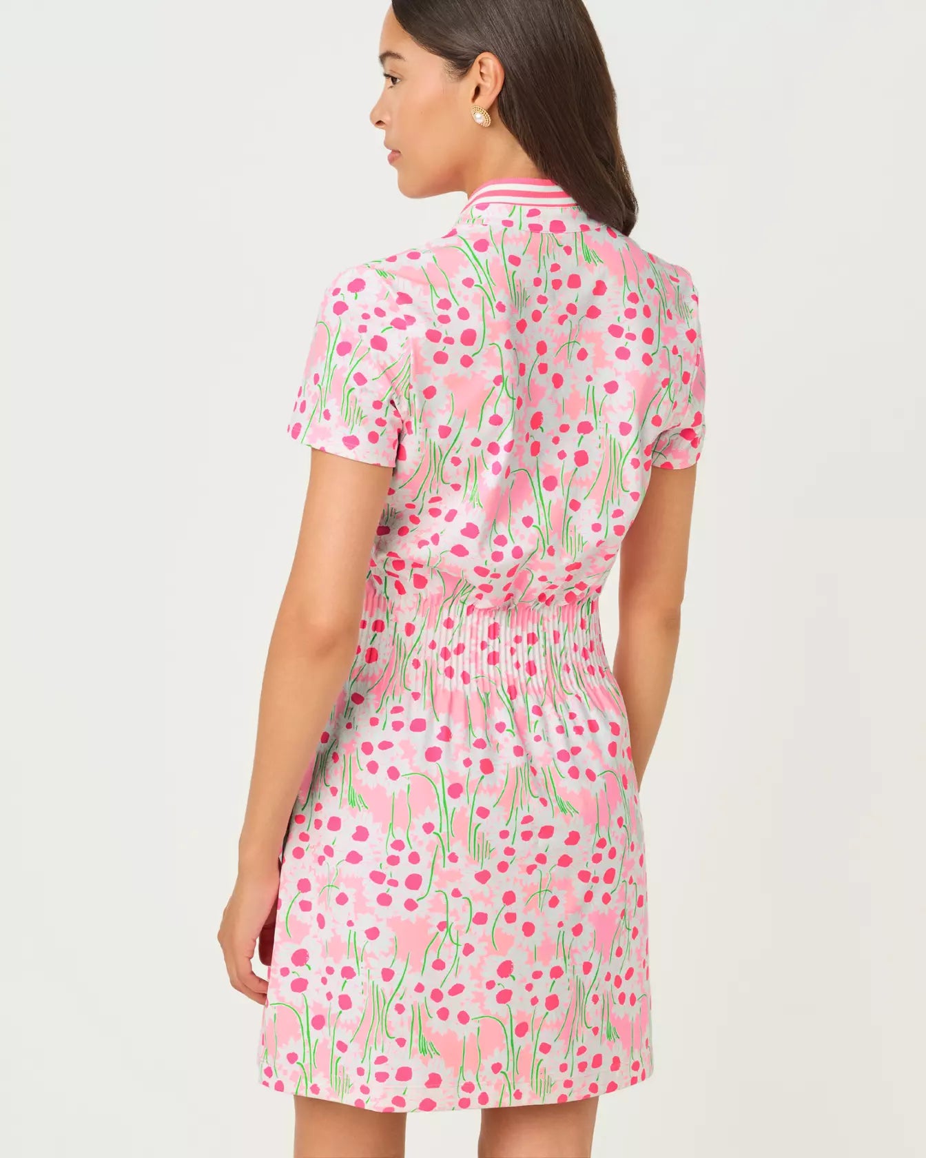 lilly pulitzer pink and green dress Lilly Pulitzer Green and Pink Size L Dress