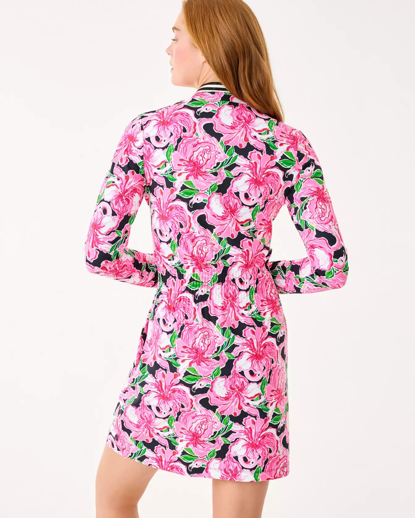 lilly pulitzer dress long sleeve Iralanne Long Sleeve Popover Dress 12 / Sapphire Pool