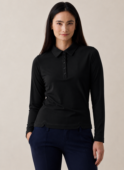A. Putnam Long Sleeve SPORT POLO (Multiple Colors)