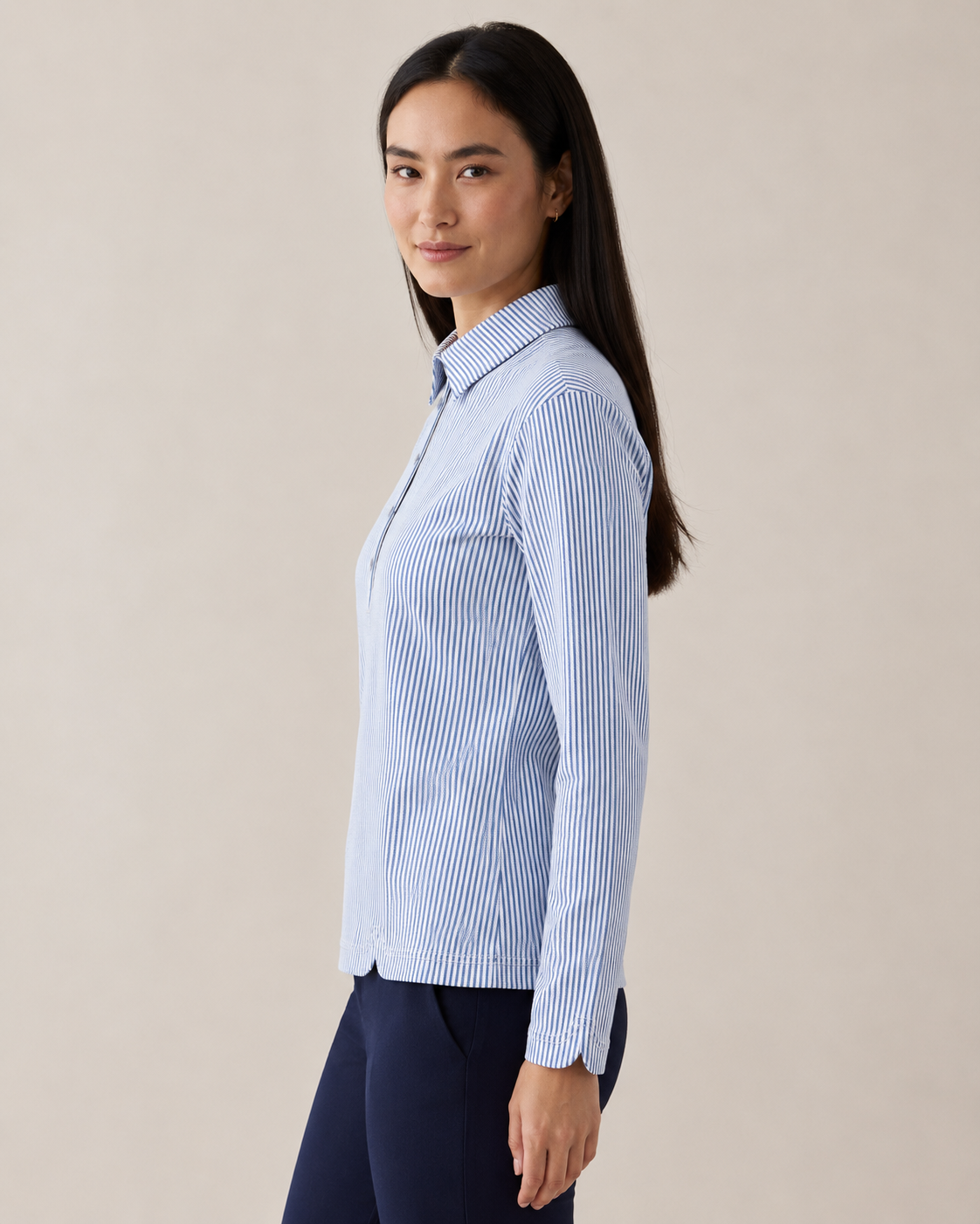 A. Putnam Long Sleeve SPORT POLO (Multiple Colors)