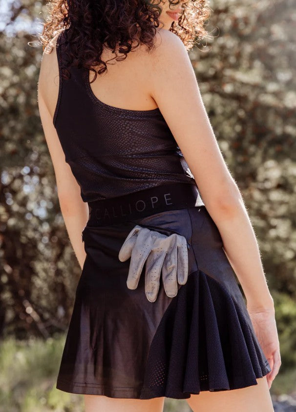 CALLIOPE GOLF Lucky in “Leather” Skirt 15" (Multiple Colors)