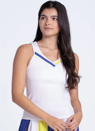Lucky in Love Sleeveless Bold Statement Tank
