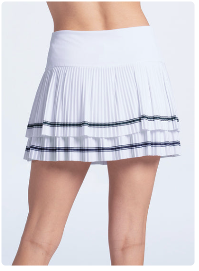 Lucky in Love Preppy Court Pleated Skort 14.25"