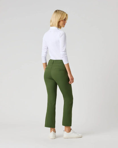 Daily Sports Flare Lyric Black Ankle Pants 27.5" (Multiple Colors)
