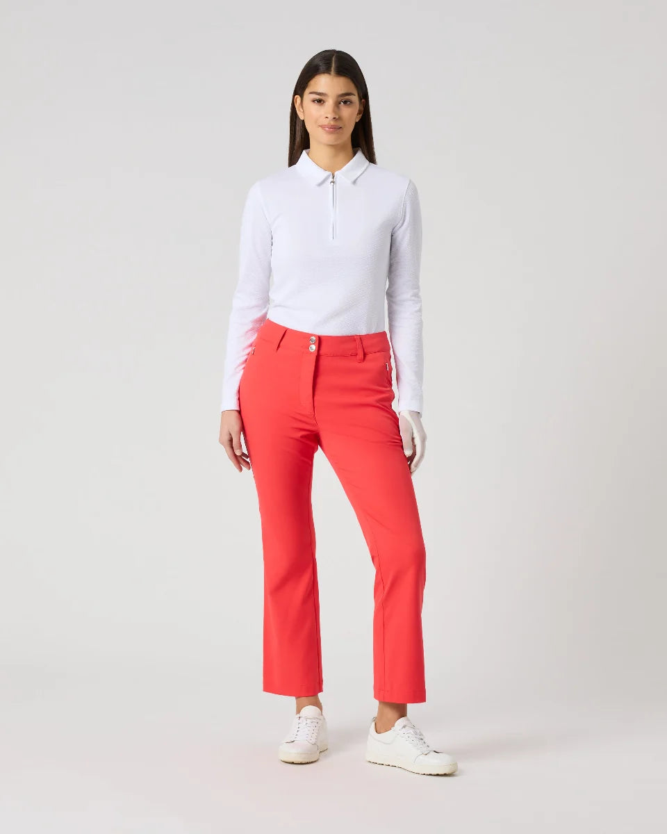 Daily Sports Flare Lyric Black Ankle Pants 27.5" (Multiple Colors)