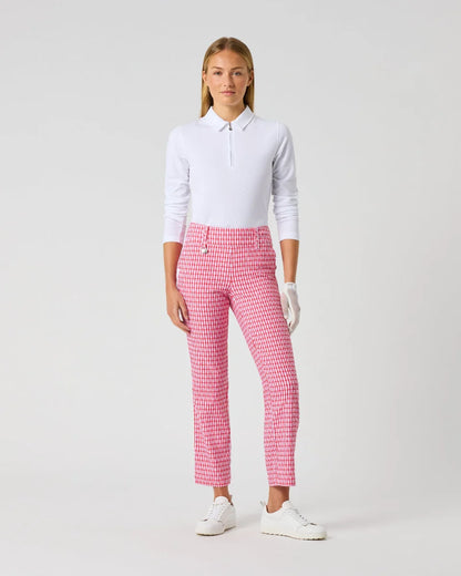 Daily Sports Magic Sunny Geo Print Straight Ankle Pants 27"