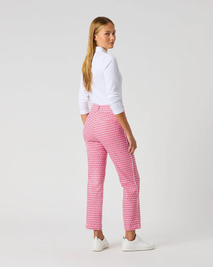Daily Sports Magic Sunny Geo Print Straight Ankle Pants 27"