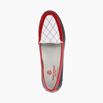 Marc Joseph Monroe St Women's Golf Shoes in Navy & Scarlet